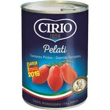 Cirio Tomatoes Pelée 400 g  